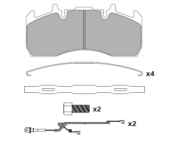 DİSK FREN BALATA SETİ