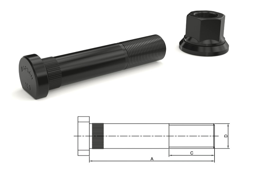 IVECO ARKA BİJON 110MM