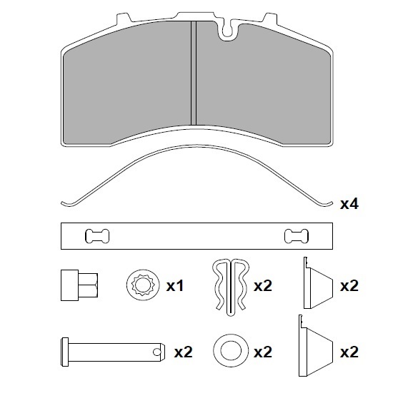 DİSK FREN BALATA SETİ
