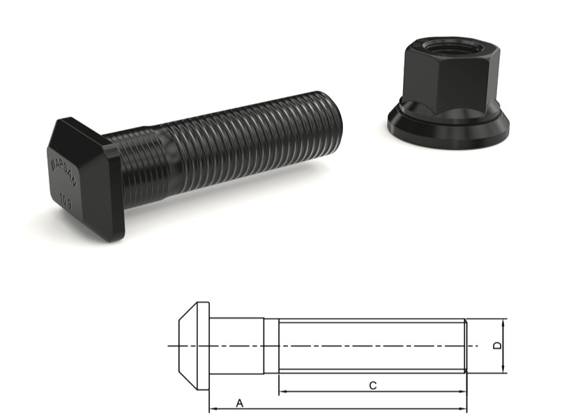 SCANIA KARE KAFA DİSK ÖN BİJON
