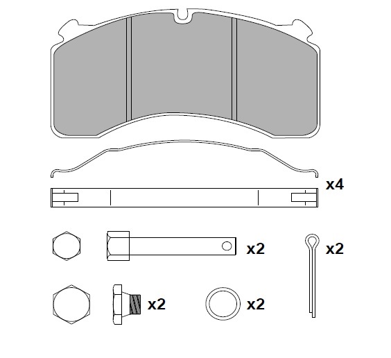 DİSK FREN BALATA SETİ