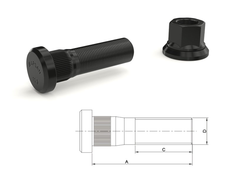 RENAULT 440-40 ÖN BİJON 79,5MM