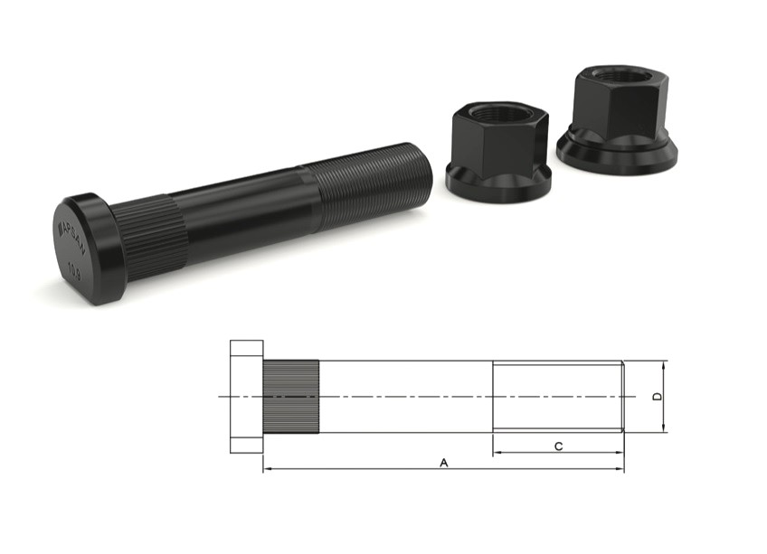 MERCEDES ARKA BİJON 110mm FRZ.