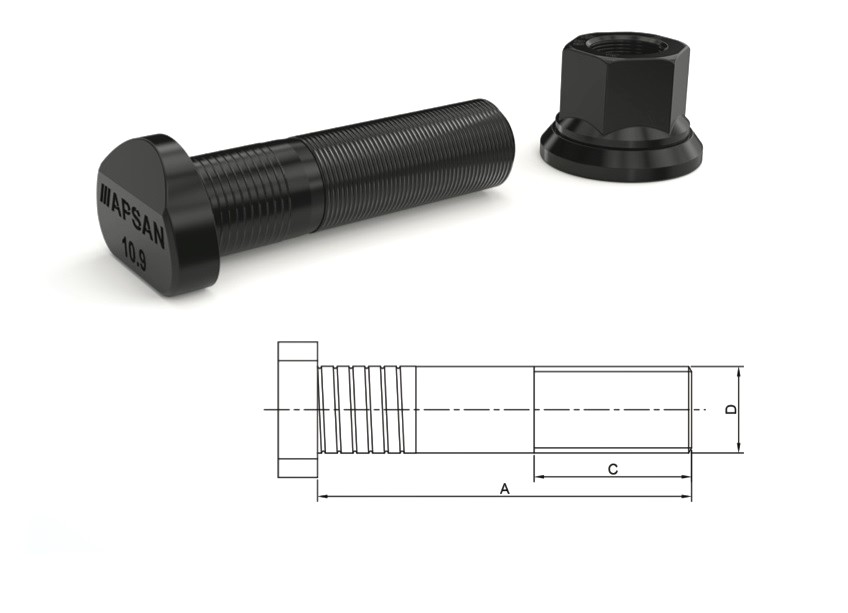 AXOR ACTROS Ym. ARKA BİJON 82mm
