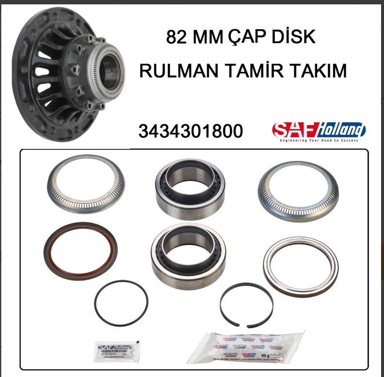 SAF PORYA RULMANI 82MM