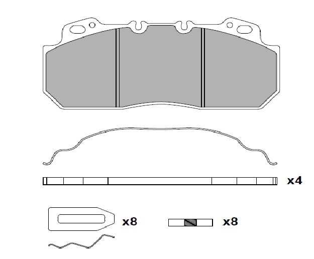 DİSK FREN BALATA SETİ