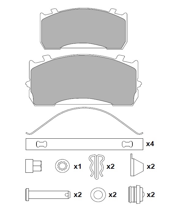 DİSK FREN BALATA SETİ