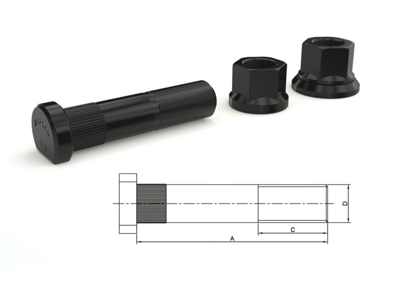 MERCEDES 302 ARKA BİJON 92mm FRZ.