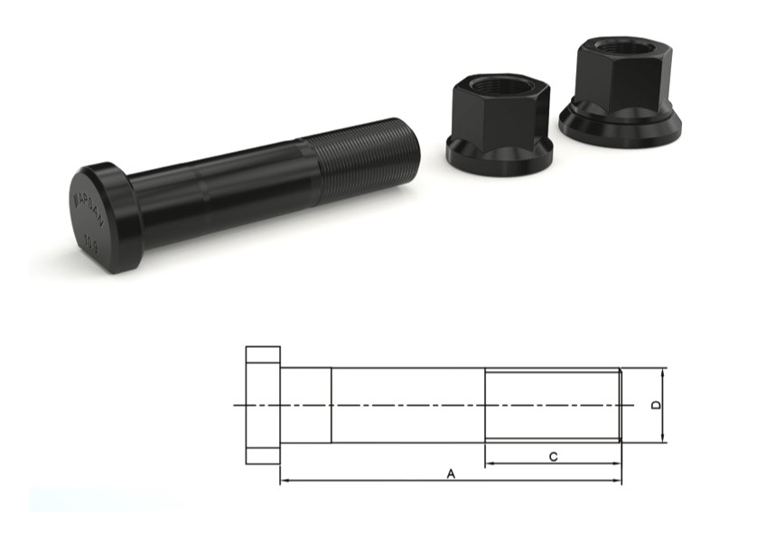 MAN 20-190 ARKA BİJON 100mm