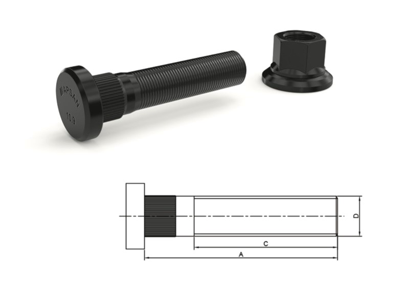 VOLVO FM ARKA BİJON 105MM