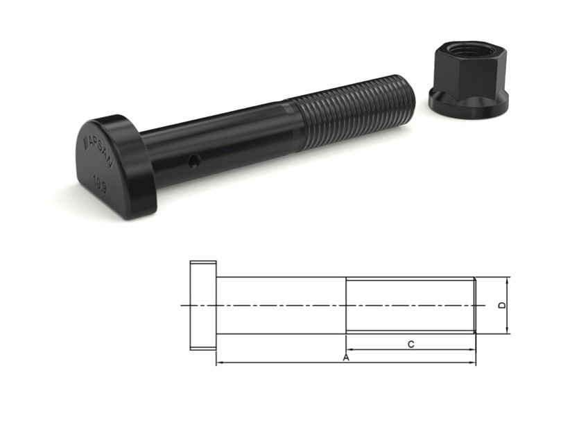 MAN İSPİT ARKA BİJON 110mm