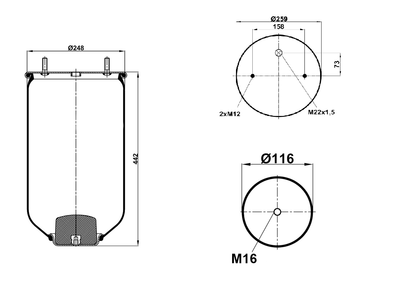 SERVİS TİPİ KÖRÜK ( SAF )