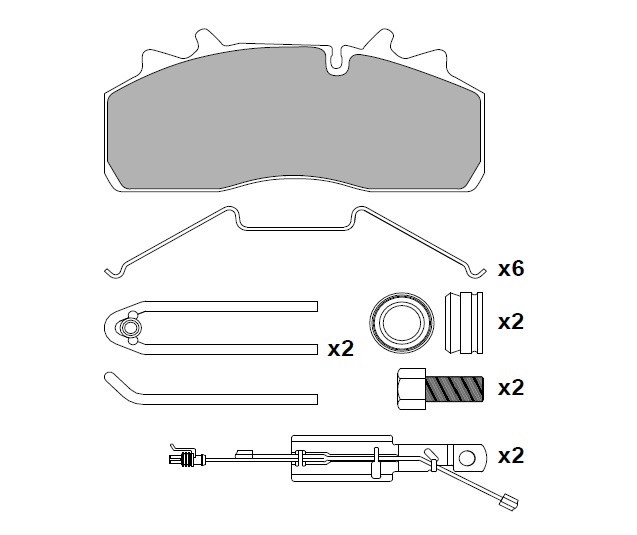 DİSK FREN BALATA SETİ