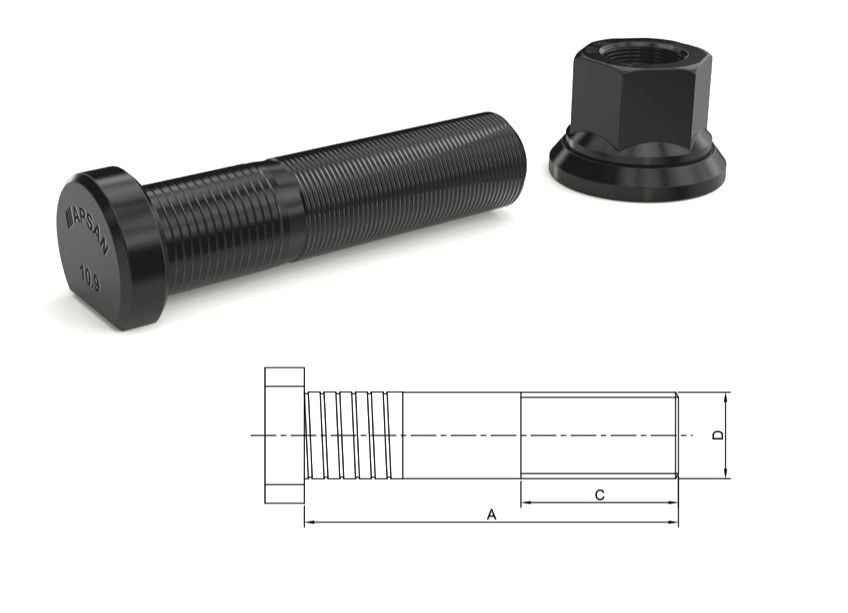 AXOR ACTROS ARKA BİJON 92mm