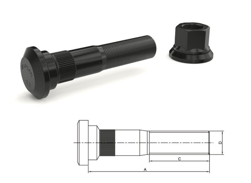 RENAULT 220-420 DİSK BİJON 113MM