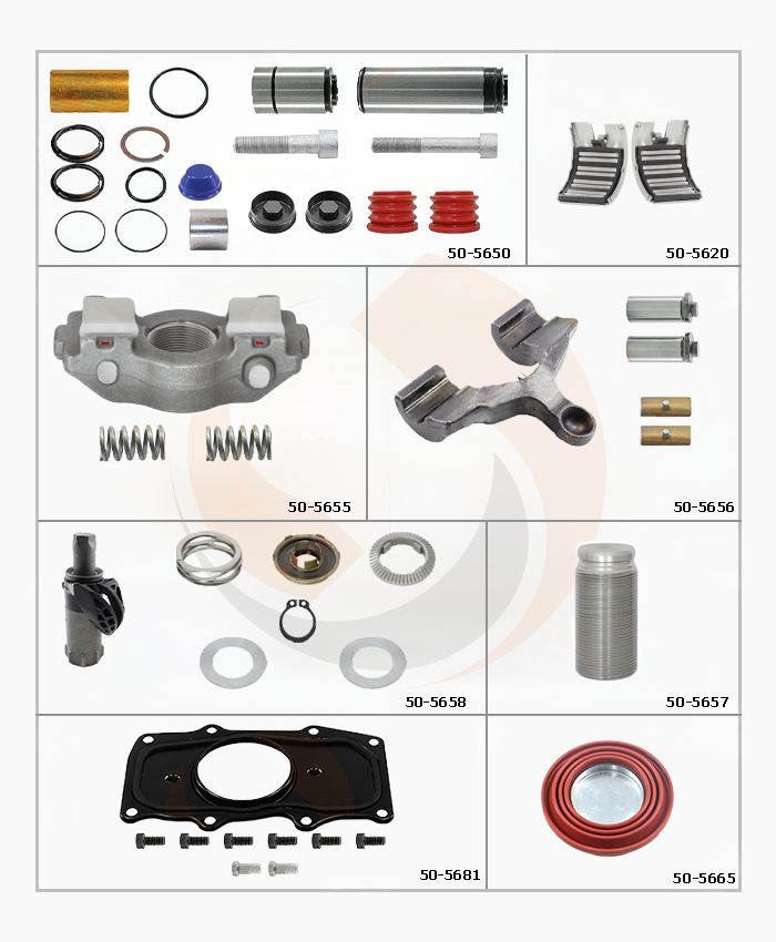 BPW Y.MODEL KALİPER SETİ TS2 SOL (TEK PİSTONLU)