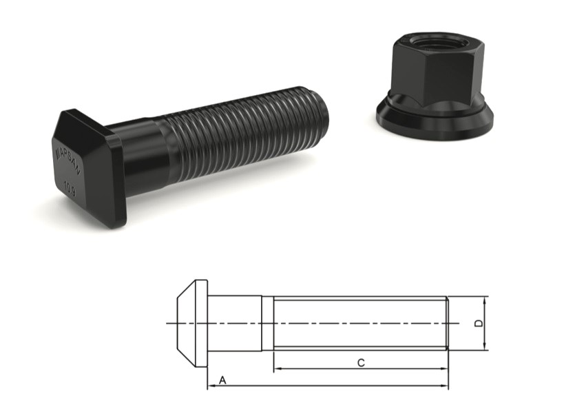 SCANIA KARE KAFA ÖN BİJON