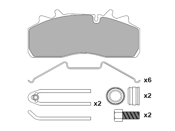DİSK FREN BALATA SETİ