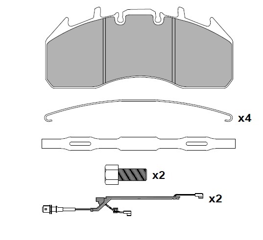 DİSK FREN BALATA SETİ