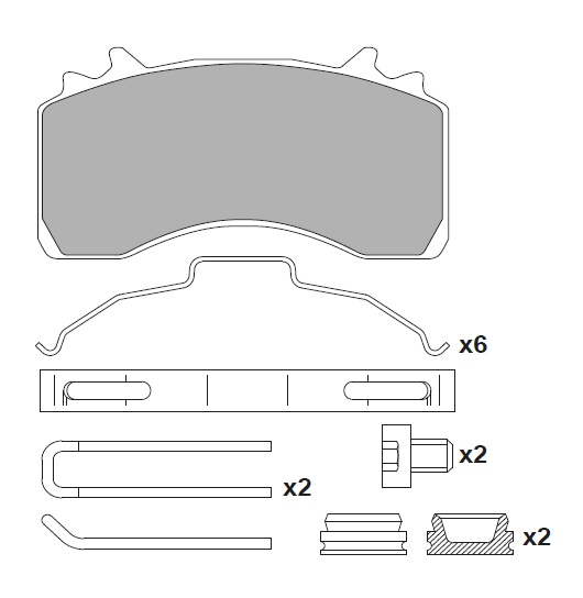 DİSK FREN BALATA SETİ