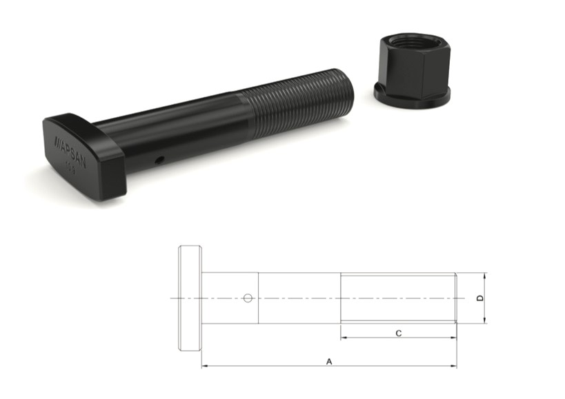 VOLVO İSPİT BİJON 110MM