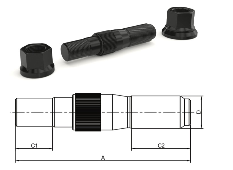 FORD CARGO ARKA BİJON 117MM
