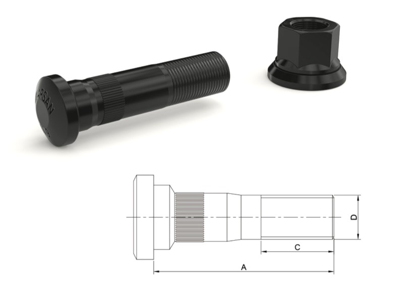 RENAULT MİDLUM ARKA BİJON 95MM