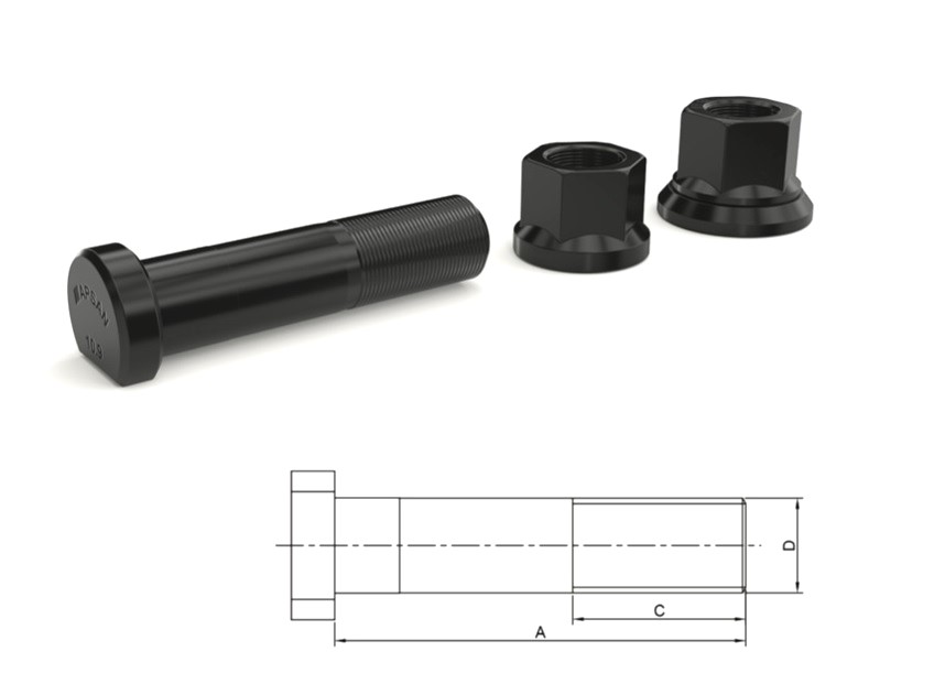 MERCEDES 302 ARKA BİJON 92mm