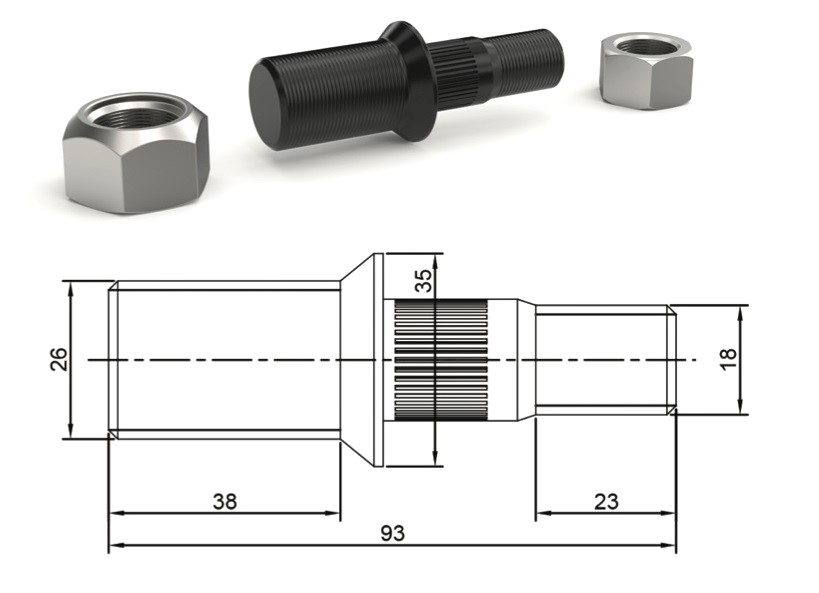 NPR59 YENİ MODEL ARKA BİJON L