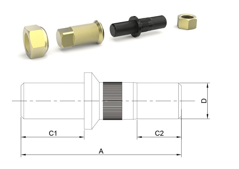 444-635-839 ARKA BİJON ORJ. R