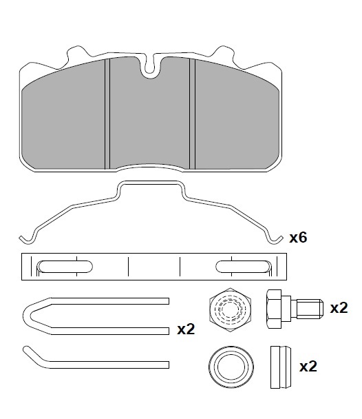 DİSK FREN BALATA SETİ