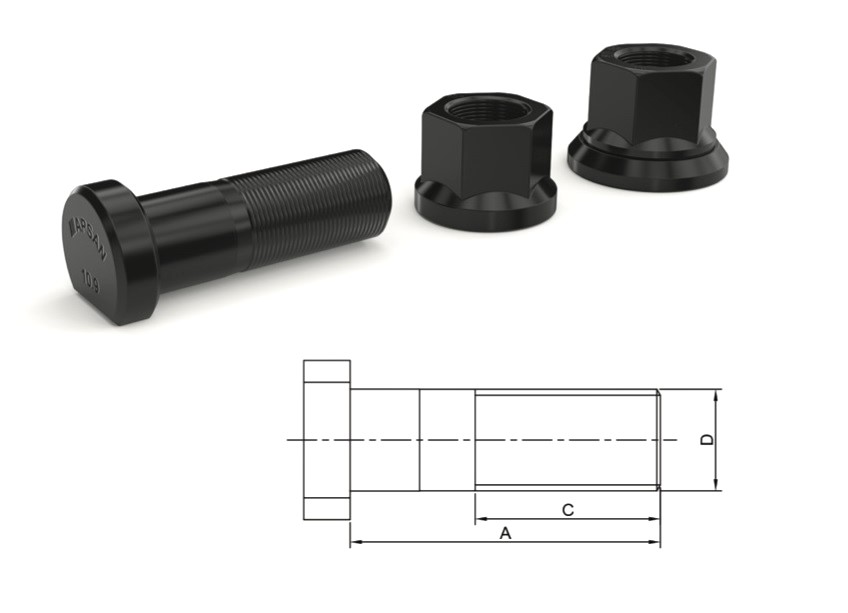 MERCEDES 403 ÖN BİJON 67mm