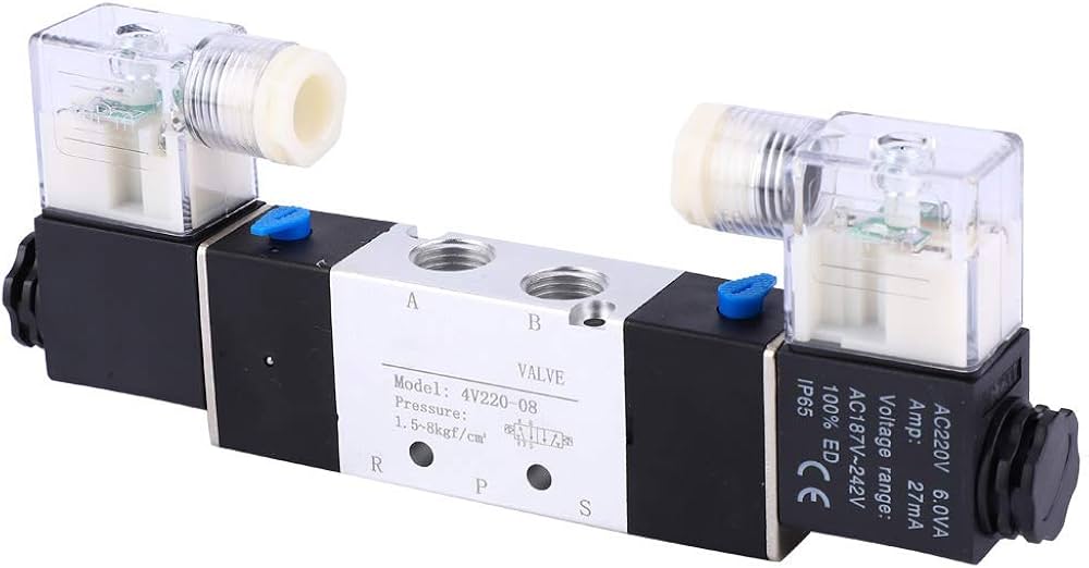 5/2 SOLENOID VALF ÇİFT BOBİN