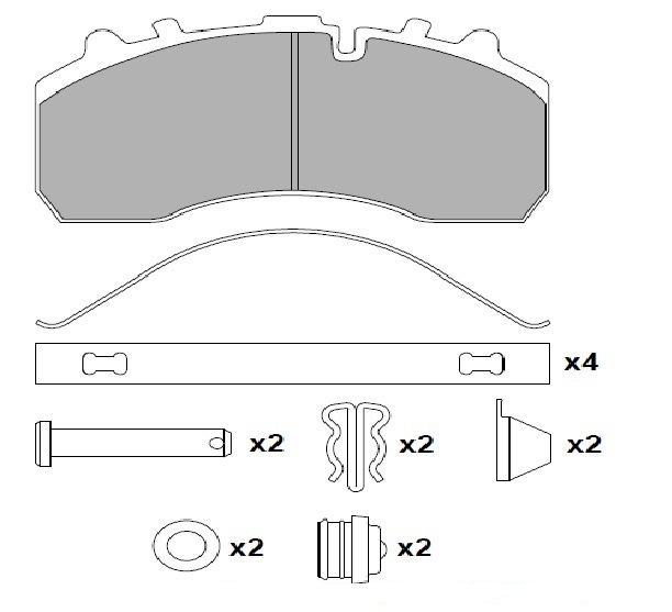 DİSK FREN BALATA SETİ