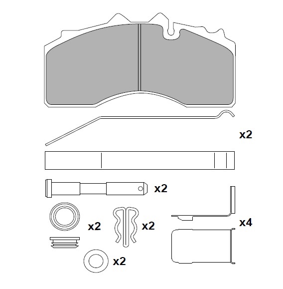 DİSK FREN BALATA SETİ