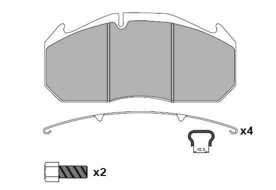 DİSK FREN BALATA SETİ