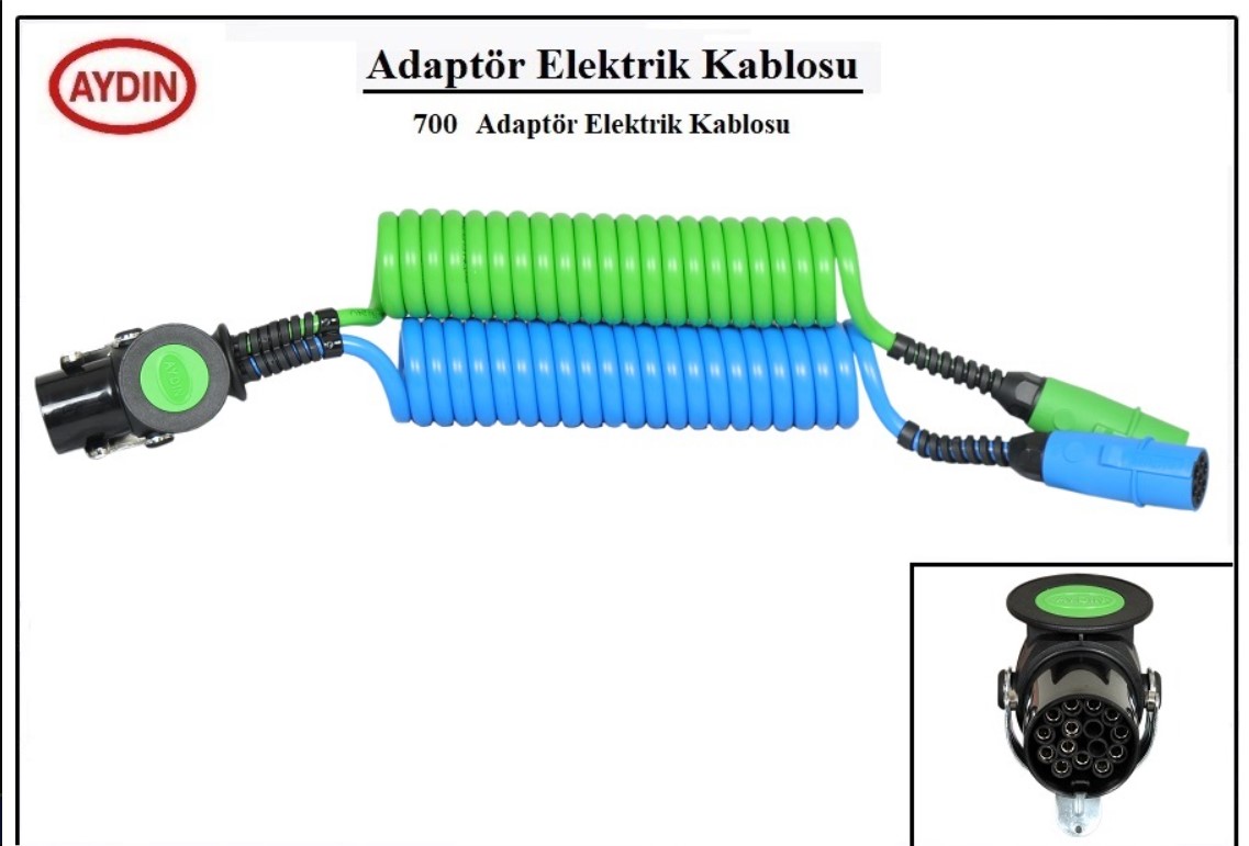 ADAPTÖR ELEKTRİK KABLOSU ÇİFT KABLO