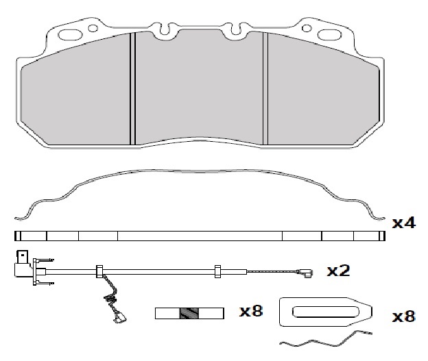 DİSK FREN BALATA SETİ