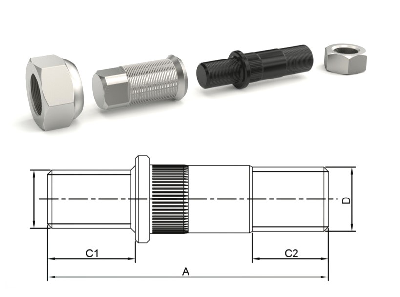 NQR TURKUAZ ARKA BİJON ORJ. L