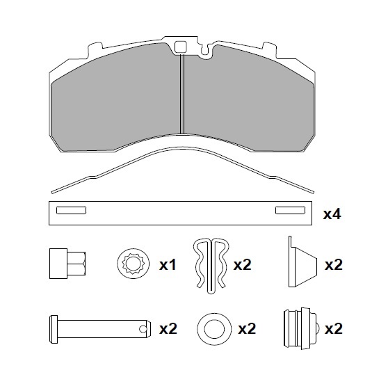 FREN BALATASI > ACTROS>AXOR>MAN TGA>SCANIA
