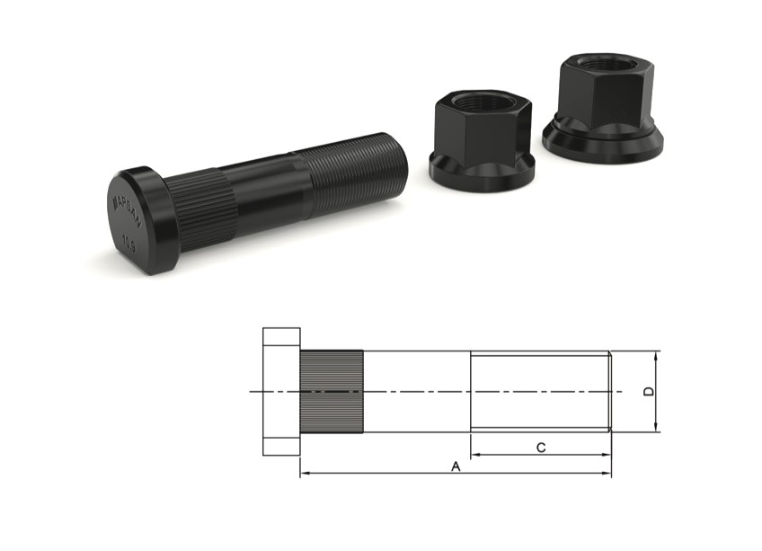 MERCEDES ÖN BİJON 84mm FRZ.