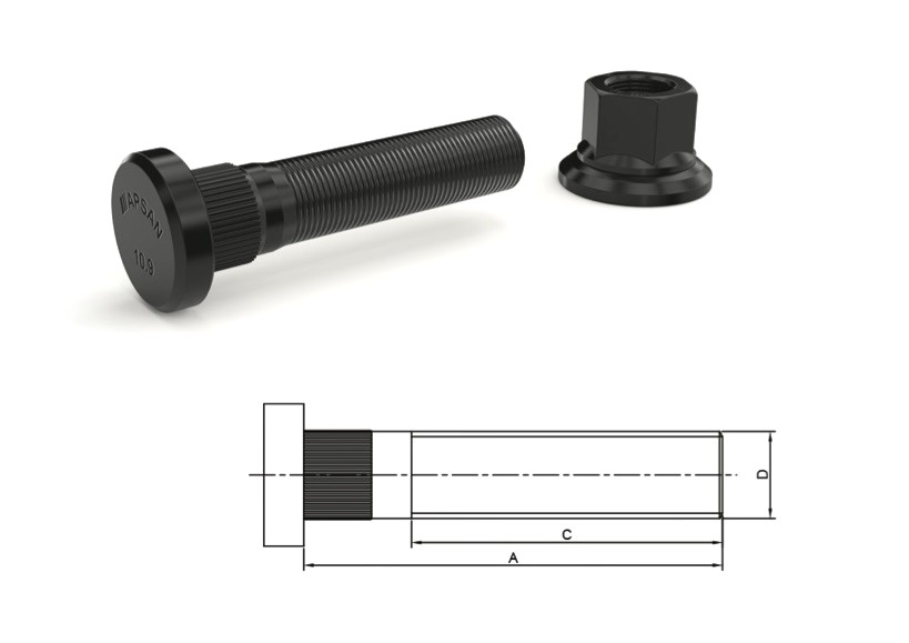 VOLVO FM ARKA BİJON UZUN 114MM