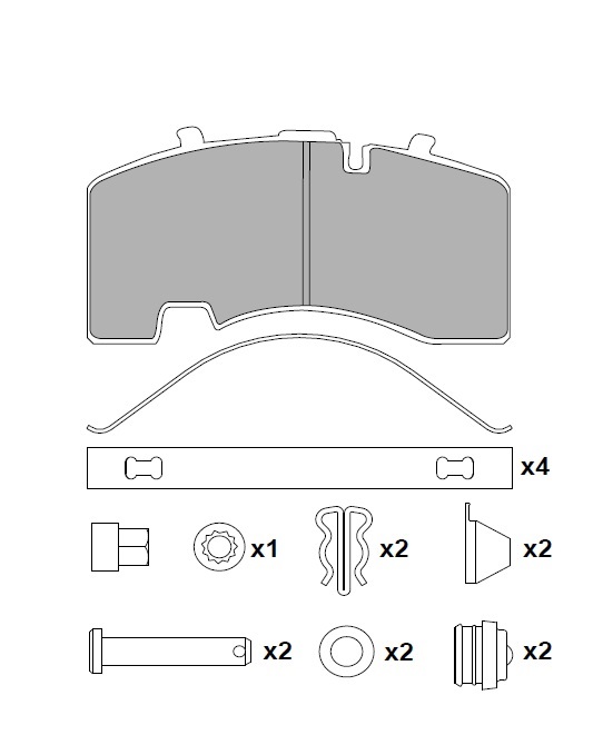 DİSK FREN BALATA SETİ