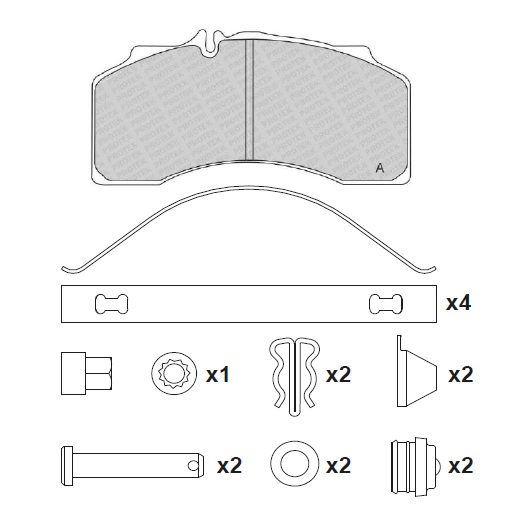 DİSK FREN BALATA SETİ