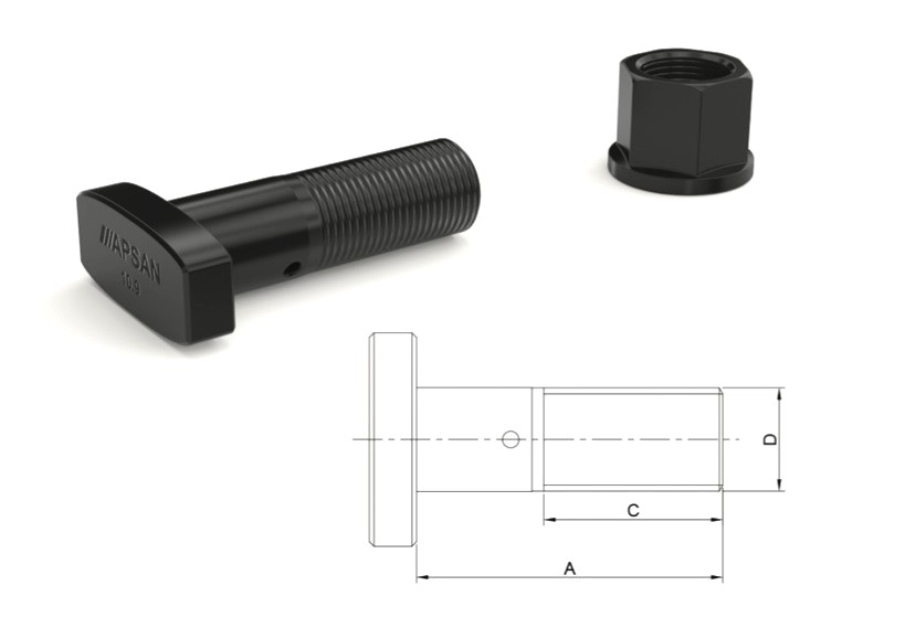 VOLVO İSPİT BİJON 65MM