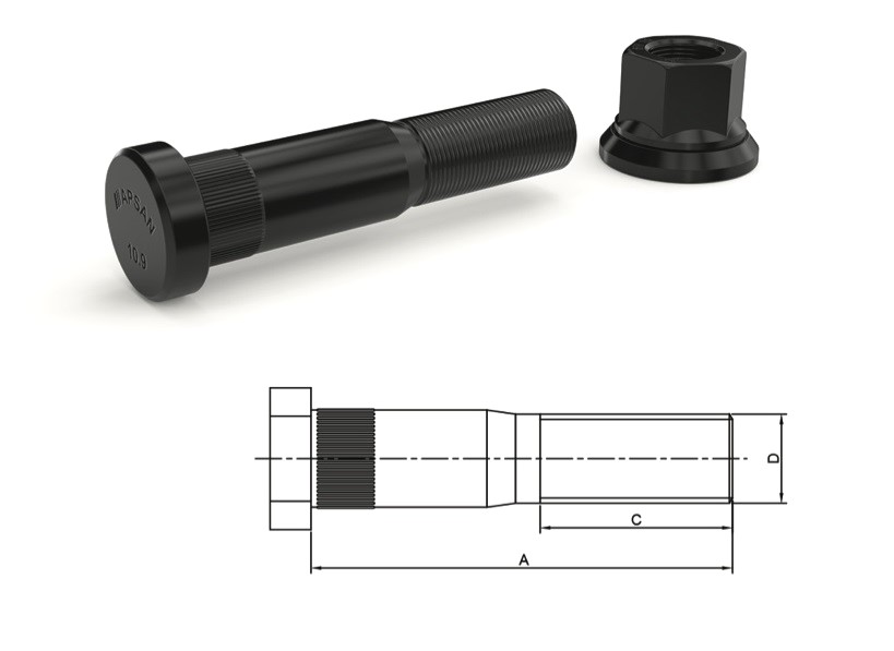 RENAULT 440-40 ARKA BİJON 114MM