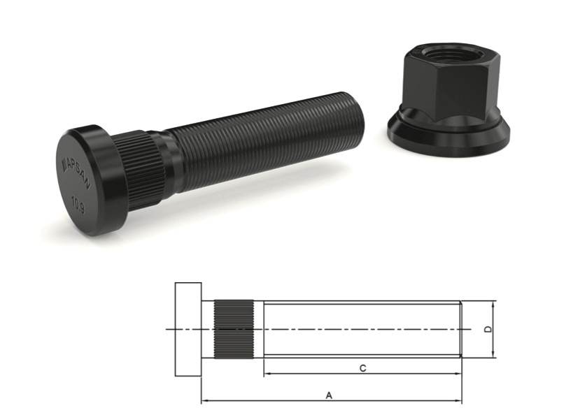 RENAULT 440-40 ÖN BİJON 88MM