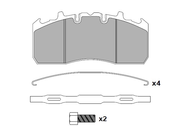 DİSK FREN BALATA SETİ
