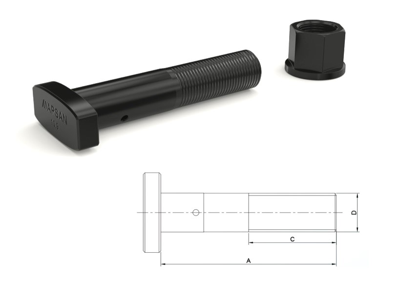 VOLVO İSPİT BİJON 100MM