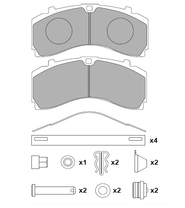 DİSK FREN BALATA SETİ